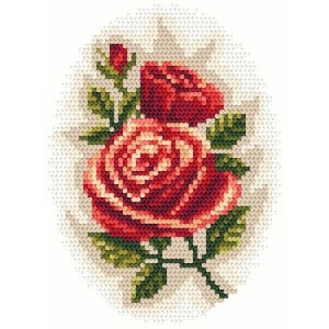AN 8454 Tapestry Aida - Roses