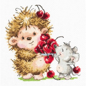 MN 19-10 Cross stitch kit - Good appetite!