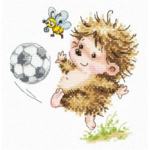 MN 19-11 Cross stitch kit - I will be a football player