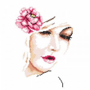 Z 4376 Cross stitch kit - Romantic
