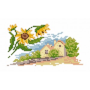 Z 4563 Cross stitch kit - Summer