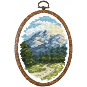 Z 4673 Cross stitch kit - Sunny Alps