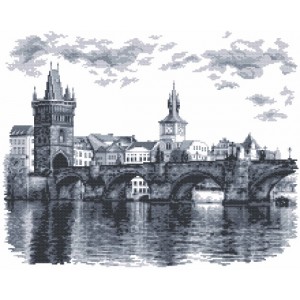 Z 4947 Cross stitch kit - Charles Bridge