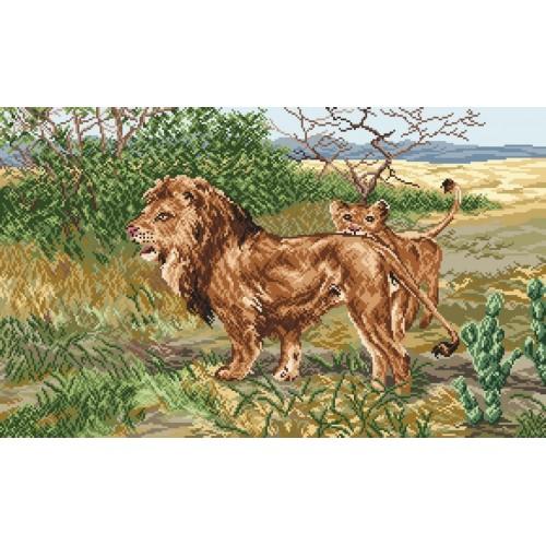 Zestaw z muliną - Lew - Karl Schnorrpfeil Zestaw z muliną - Lew - Karl Schnorrpfeil