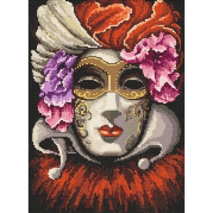 Z 8223 Cross stitch kit - Venice mask