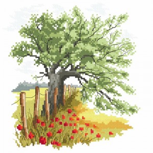 Z 8692 Zestaw do haftu - Sekrety starego dębu
