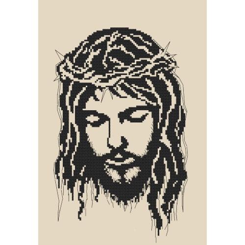 ZK 8400 Zestaw z koralikami - Jezus w koronie cierniowej ZK 8400 Zestaw z koralikami - Jezus w koronie cierniowej
