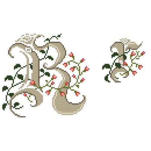 Zestaw z muliną, - Monogram R Zestaw z muliną, - Monogram R