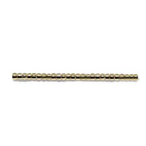 Koraliki Preciosa z metaliczną wkładką Rocailles (2,1mm) Koraliki Preciosa z metaliczną wkładką Rocailles (2,1mm)