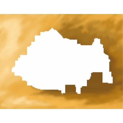 Aida z podmalowanym tłem - Słoneczniki w koszyku Aida z podmalowanym tłem - Słoneczniki w koszyku