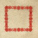 ZU 8838 Cross stitch kit - Folk napkin I
