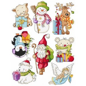 GU 8720 Cross stitch pattern on paper - Christmas little patterns
