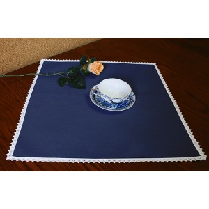 978-08 Napkin Aida 45x45 cm (1,5x1,5 ft) navy