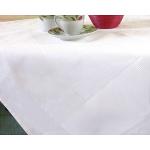 923-02 Tablecloth Pola 90x90 cm white