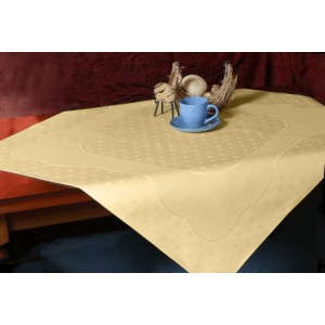 927-03 Obrus Land 90x90 cm kremowy WYCOFANY