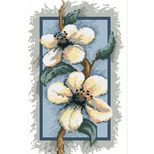 Z 4541 Cross stitch kit - The apple - tree flowers