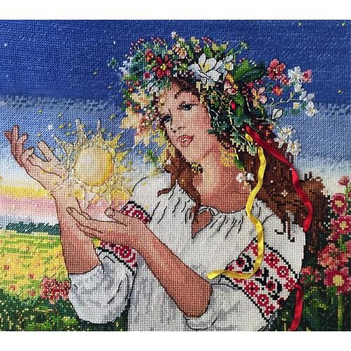 Zestaw z muliną i koralikami - Świt Zestaw z muliną i koralikami - Świt