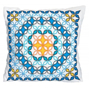 ZU 8935-01 Cross stitch kit - Moroccan cushion V