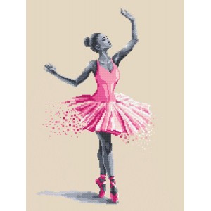 GC 8779 Cross stitch pattern on paper - Ballet dancer - Fleeting moments