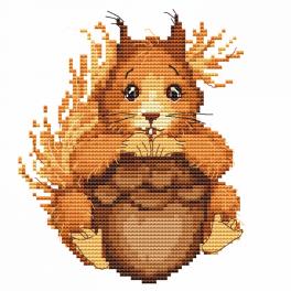 GC 10062 Wzór graficzny - Mała wiewiórka