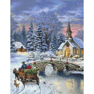 K 8944 Tapestry canvas - Christmas nostalgia