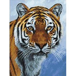 WD309 Zestaw do diamond painting - Tygrys
