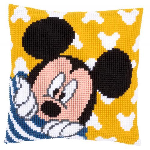 Zestaw z muliną - Poduszka - Mickey bawi się w chowanego Zestaw z muliną - Poduszka - Mickey bawi się w chowanego