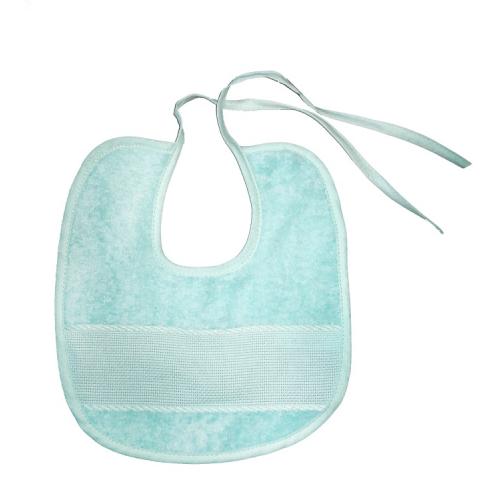 917-03 Śliniak frotte-velur 22x24 cm miętowy 917-03 Śliniak frotte-velur 22x24 cm miętowy