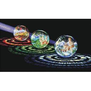 SANSH-01 Zestaw do haftu - Magiczne kule