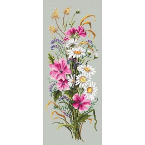 K 10214 Tapestry canvas - Bunch of wild flowers