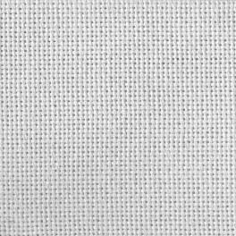 969-02 R Tkanina Lugana 25 ct biała 70x140 cm
