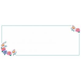 W 4396 Wzór graficzny ONLINE pdf - Bieżnik z kwiatkami