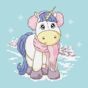 W 10240 ONLINE pattern pdf - Unicorn - Winter time