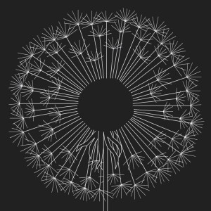 GC 10615 Cross stitch pattern - Dandelion I