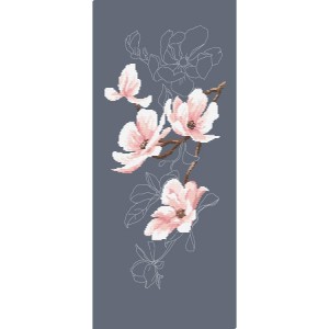 GC 10424 Cross stitch pattern - Magnolia twig