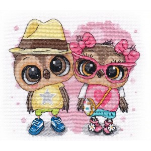 OV 1266 Cross stitch kit - First love