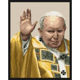 K 750 Kanwa z nadrukiem - Papież Jan Paweł II