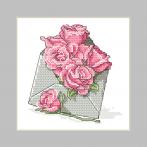 W 10326-03 Wzór graficzny ONLINE pdf - Kartka - Koperta z różami