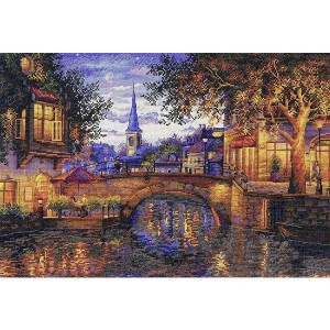 MER K-186 Cross stitch kit - Twilight reflection